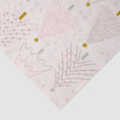 Christmas Trees Pink 薄葉紙 (詳細)