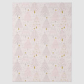Christmas Trees Pink 薄葉紙 (正面)