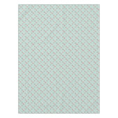 Christmas, trees, snowflakes, stars, colorful テーブルクロス (正面)