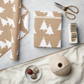 Christmas Trees Wrapping Paper ラッピングペーパー