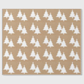 Christmas Trees Wrapping Paper ラッピングペーパー (フラット)