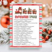 Christmas Trivia Game シーズンカード
