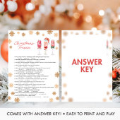 Christmas Trivia Game シーズンカード