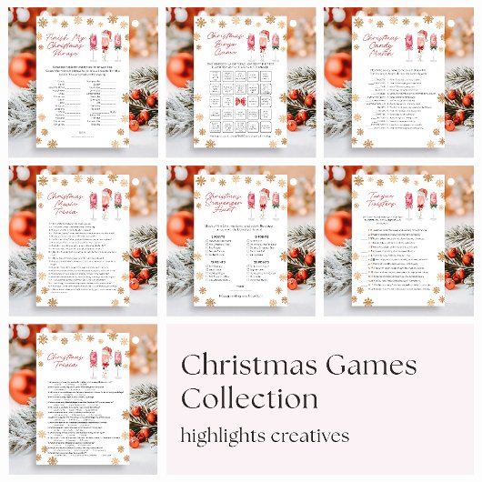 Christmas Trivia Game シーズンカード