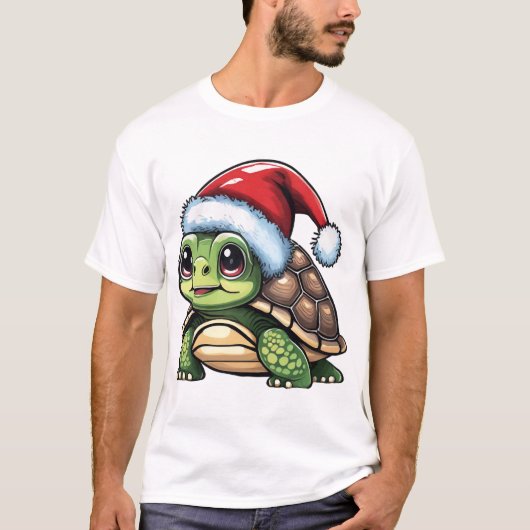 Christmas Turtle Copy Tシャツ (正面)