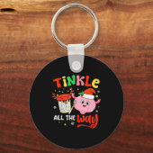 Christmas Urologist Nephrologist T Healthcare Work キーホルダー (正面)