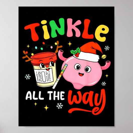 Christmas Urologist Nephrologist T Healthcare Work ポスター (正面)