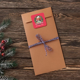 Christmas Vacation | Merry Clarkmas - Personalized スクエアシール