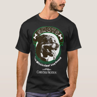 Christmas Vacation Snots Mississippi Leg Hound  Tシャツ