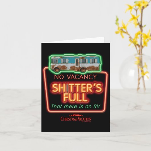 Christmas Vacation Ters Full Neon Sign  カード (黄色い花)