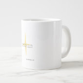 Christmas Verse Mug Matthew 2:10 ジャンボコーヒーマグカップ (正面右)