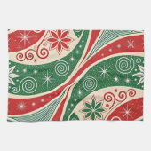 Christmas Vibes キッチンタオル (横)