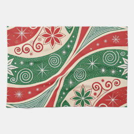 Christmas Vibes キッチンタオル