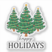 Christmas Vibes シール (正面)