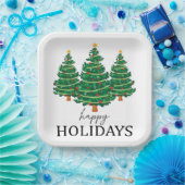 Christmas Vibes ペーパープレート (パーティー)