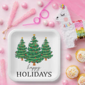 Christmas Vibes ペーパープレート (パーティー)