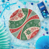 Christmas Vibes ペーパープレート (パーティー)