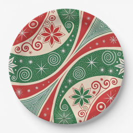 Christmas Vibes ペーパープレート