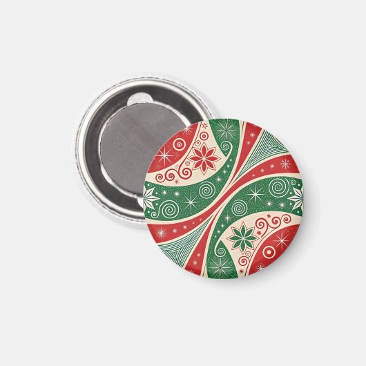 Christmas Vibes マグネット (正面/裏面)