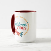 Christmas Vibes Combo Mug マグカップ (正面左)