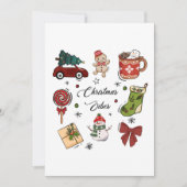Christmas Vibes Holiday Sticker Pack 招待状 (正面)