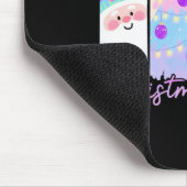 Christmas Vibes Santa Claus Xmas Tree Gingerbread  マウスパッド (コーナー)