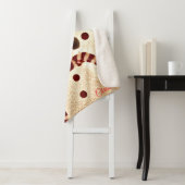 Christmas Vibes Snowman Celebration シェルパブランケット (インサイチュ)