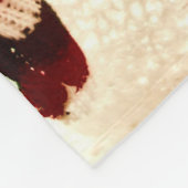 Christmas Vibes Snowman Celebration フリースブランケット (角)