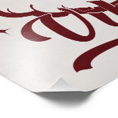 Christmas Vibes Vintage Design フォトプリント (角)