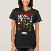 Christmas Video Gaming Decoration Invaders Gamer Tシャツ (正面)