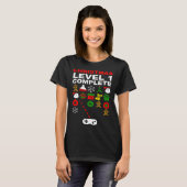 Christmas Video Gaming Decoration Invaders Gamer Tシャツ (正面フル)