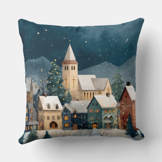 Christmas Village クッション (裏面)