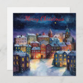 Christmas Village シーズンカード (正面/裏面)