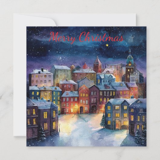 Christmas Village シーズンカード (正面)