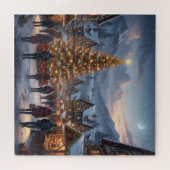 Christmas Village ジグソーパズル (横)