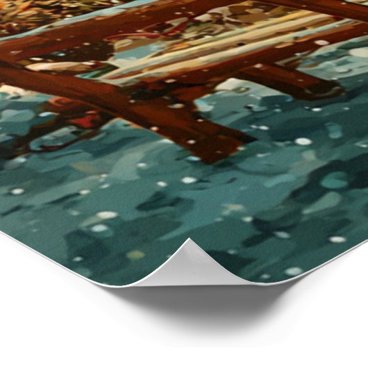 Christmas Village ポスター (角)