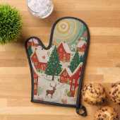 Christmas Village 鍋つかみ (トップダウン)