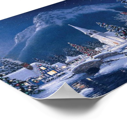 Christmas Village by Richard Burns ポスター (角)