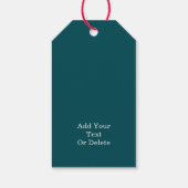 Christmas Village Custom Gift Tag ギフトタグ (裏面)