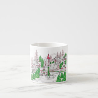 Christmas Village Espresso Mug エスプレッソカップ