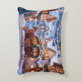 Christmas Village illustration アクセントクッション (正面(垂直))