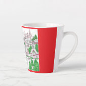 Christmas Village Small Latte Mug カフェラテマグ (右)