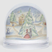 Christmas Village Snow Globe  (正面)