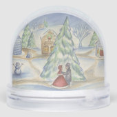 Christmas Village Snow Globe  (裏面)