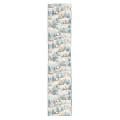 Christmas Village Table Runner ショートテーブルランナー (正面)