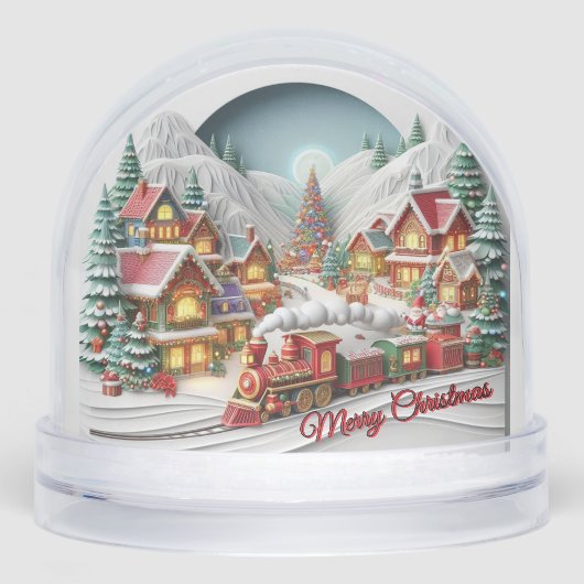  Christmas Village with Train  (正面)