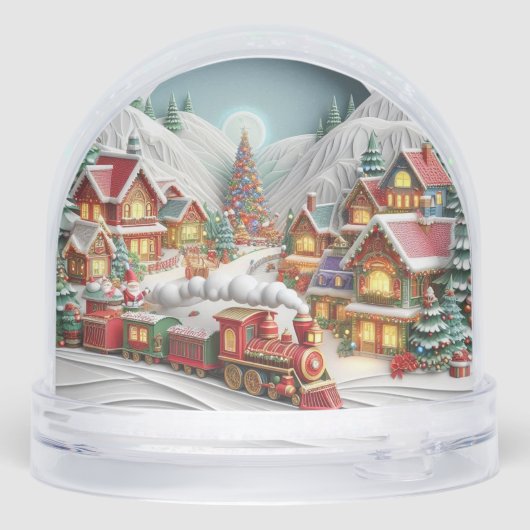  Christmas Village with Train  (裏面)