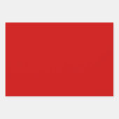 Christmas Vintage Red ラッピングペーパーシート (正面2)