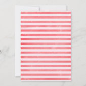 Christmas Vintage Truck Wedding Shower 招待状 (裏面)