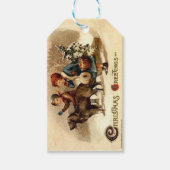 Christmas Walk with the Dog ギフトタグ (正面)